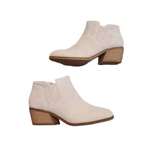 Dr. Scholl's Collection Women's Libra Oyster Leather Booties Size 6